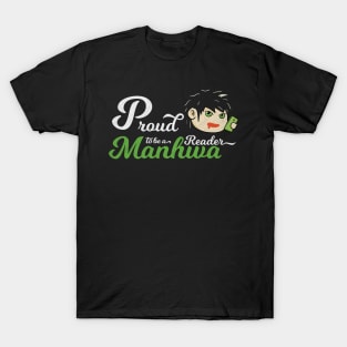 Cool Vintage Proud To Be A Manhwa Reader T-Shirt